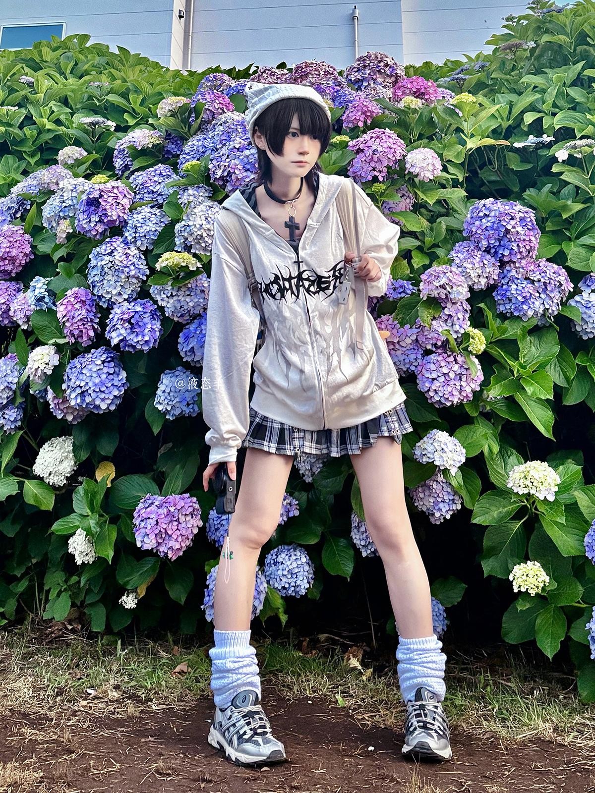 Alita26SS Japanese Style Loose Fit Thin Cotton Women's Zip-up Hoodies
