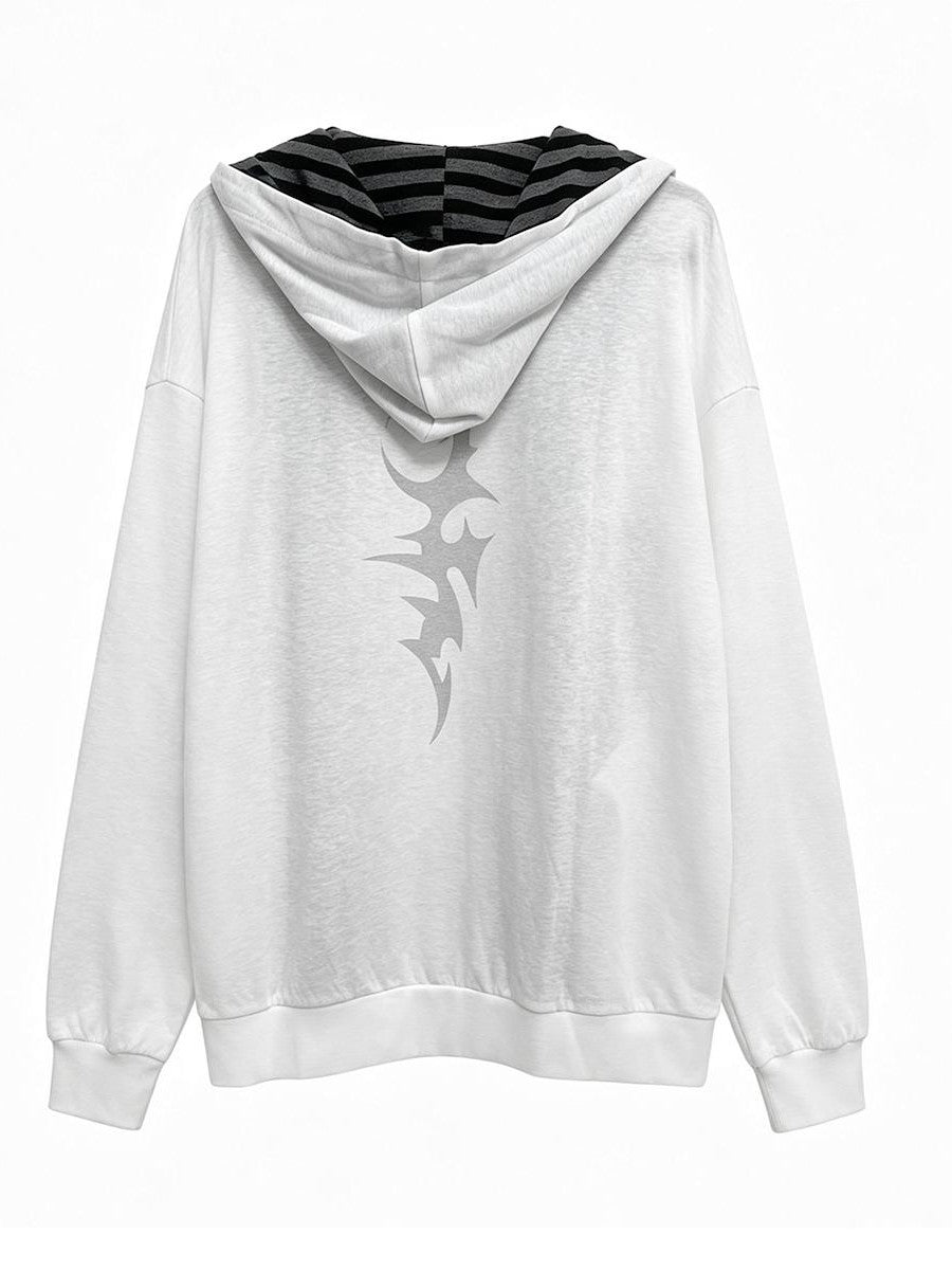 Alita26SS Japanese Style Loose Fit Thin Cotton Women's Zip-up Hoodies
