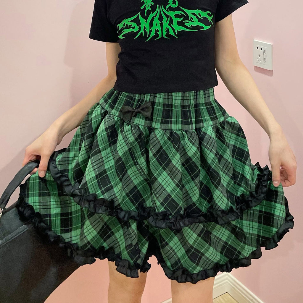 Alita26SS_Rock_Lace_High_Waist_Bow_Women's_Tiered_Skirts_680051276800_MISSTT