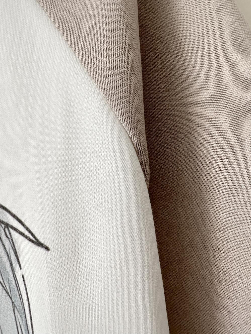 Alita26SS Streetwear Creative Print Raglan Sleeve Cotton Women's Oversized T-shirts