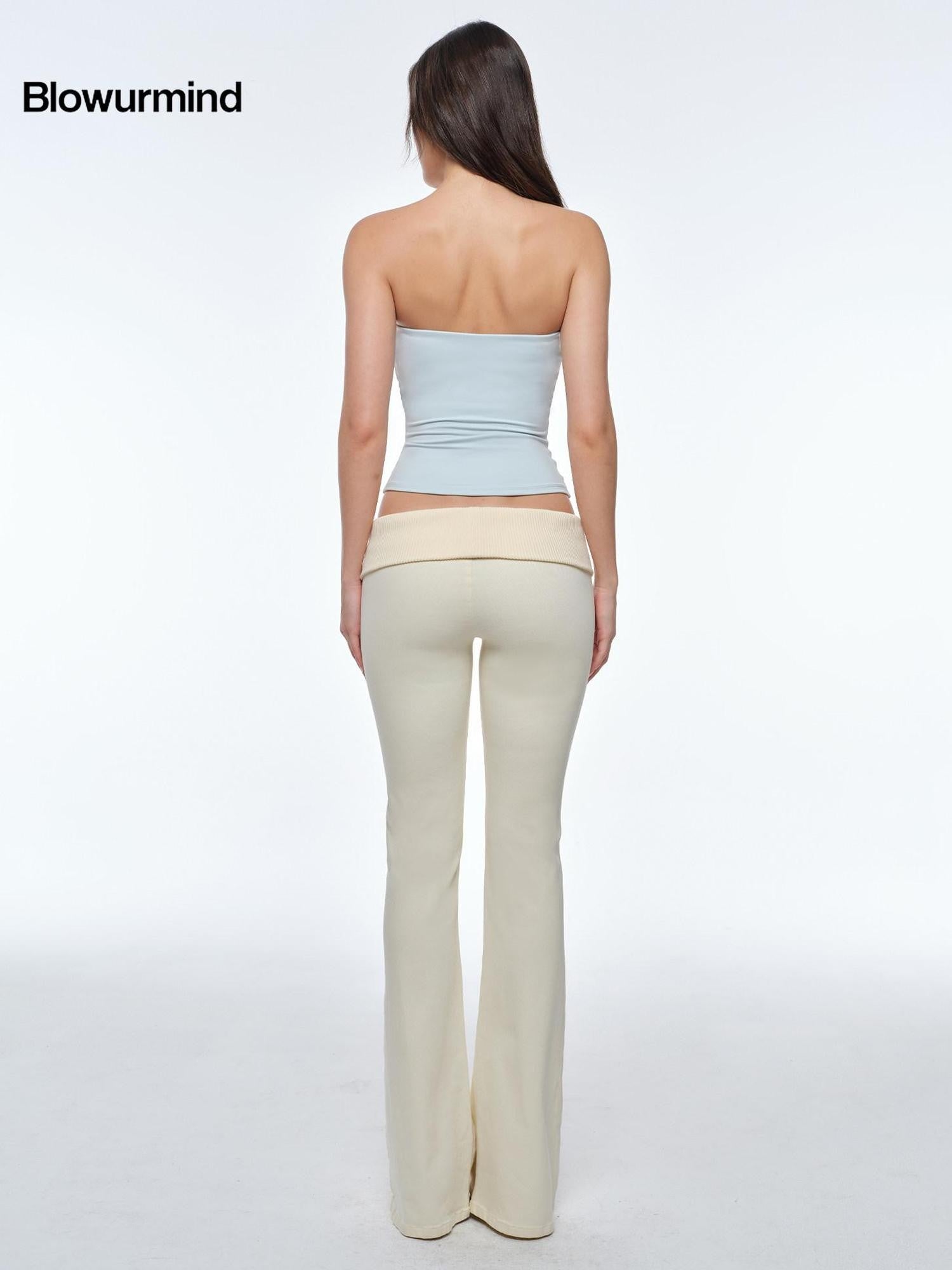BUM STUDIO Backless Double Layer Shaping With Chest Pad Moderate Support Women's Tube Tops