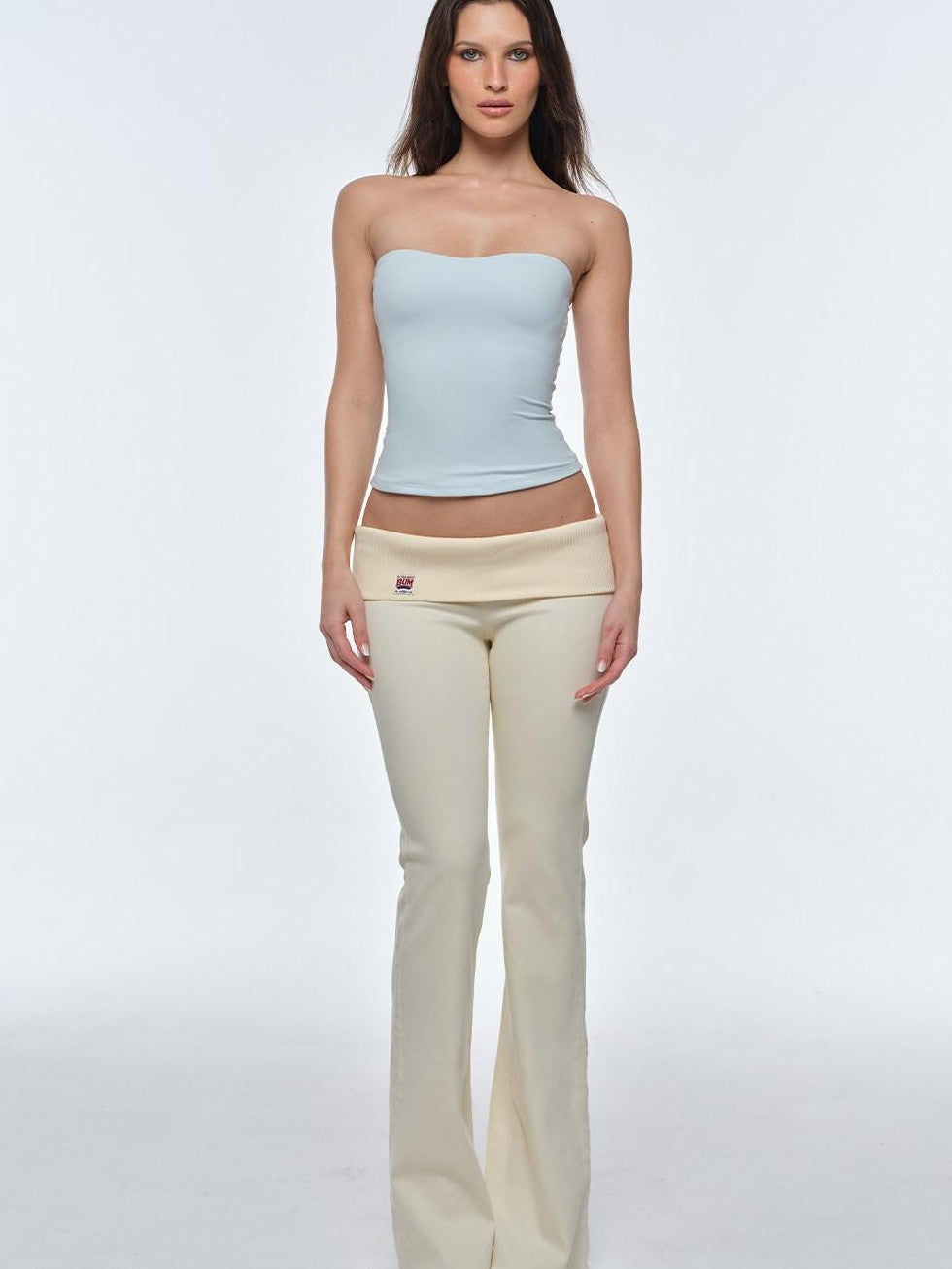 BUM STUDIO Backless Double Layer Shaping With Chest Pad Moderate Support Women's Tube Tops