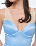 BUM_STUDIO_Curve_Contour_Spliced_Folded_Boned_Adjustable_Women's_Satin_Mesh_Bandeau_Tops_1049532713057_MISSTT