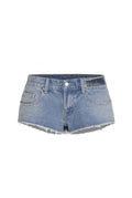 BUM_STUDIO_Cutout_Metal_Logo_Low_Rise_Ultra_Short_Women's_Stretch_Denim_Shorts_915704824548_MISSTT
