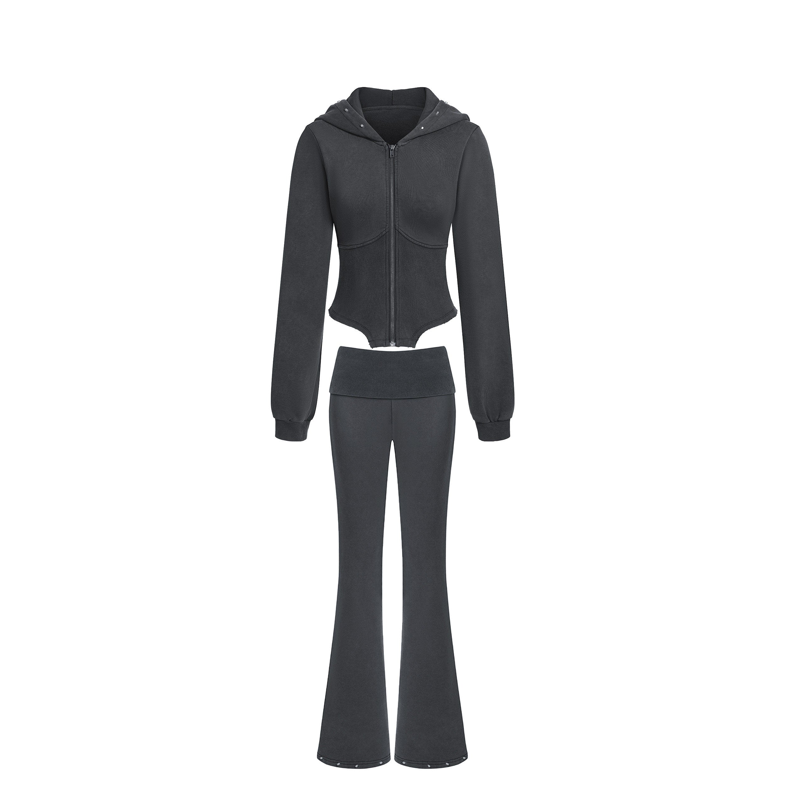 BUM_STUDIO_Distressed_Embroidered_Studded_Waist_Cinch_Women's_Cotton_Tracksuit_Sets_977467810806_MISSTT