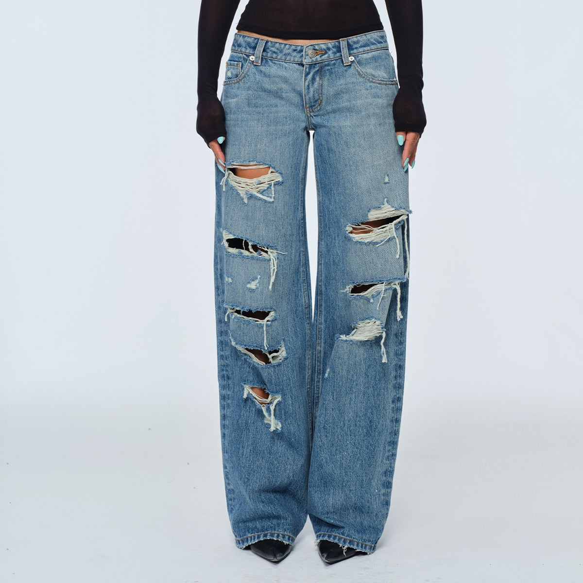 BUM_STUDIO_Distressed_Wide_Leg_Low_Rise_Women's_Denim_Ripped_Jeans_1091338835825_MISSTT