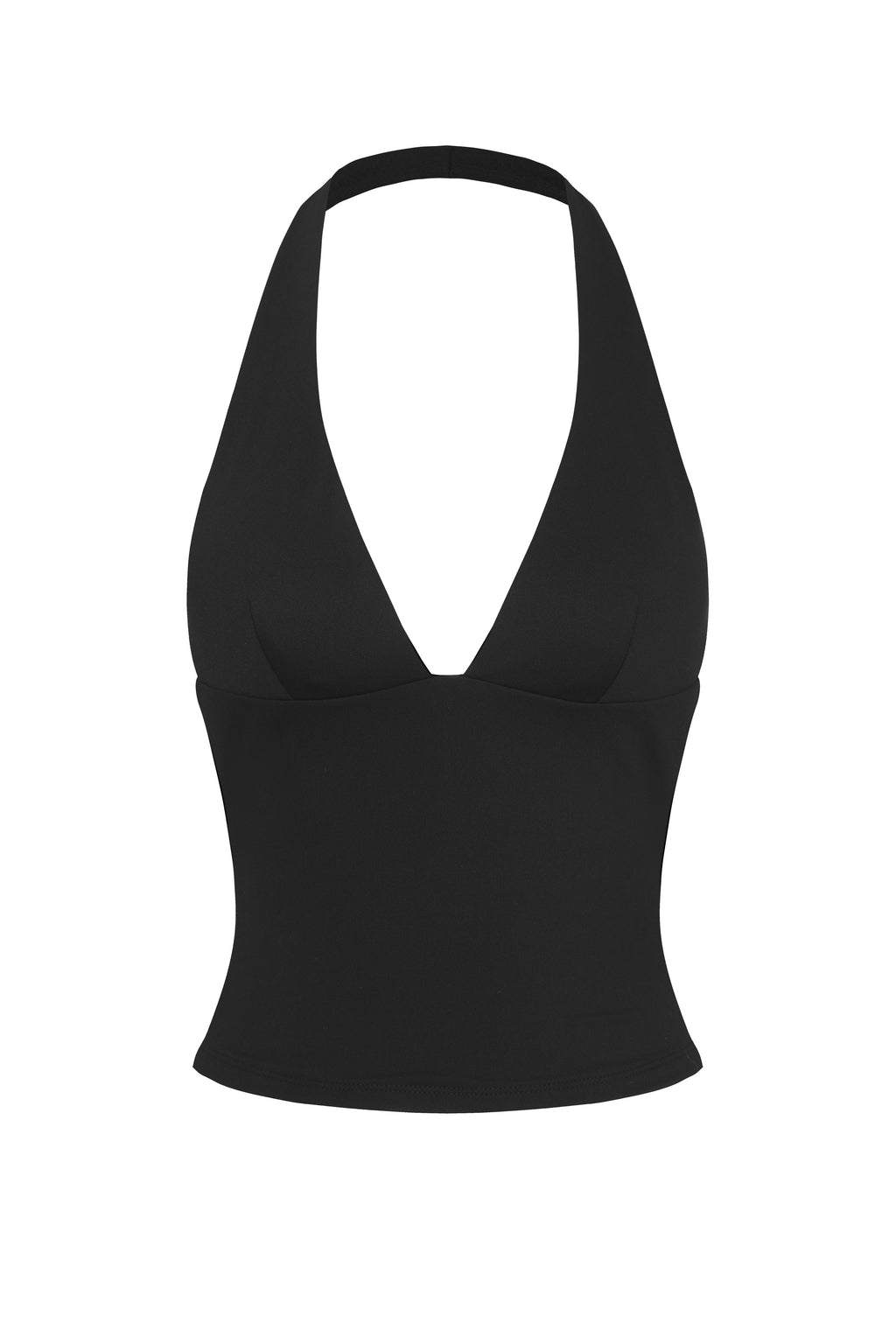BUM_STUDIO_Halter_Built_In_Bra_Pad_Stretch_Slimming_Women's_Nylon_Racerback_Tank_Tops_922432646845_MISSTT