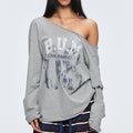 BUM_STUDIO_Loose_Fit_Asymmetric_Neck_Spray_Print_Logo_Women's_Cotton_Long_Sleeve_T-shirts_1082759385530_MISSTT