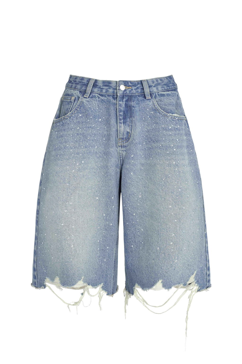 BUM_STUDIO_Rhinestone_Distressed_Frayed_Light_Blue_Women's_Wide_Leg_Denim_Bermuda_Shorts_938182473290_MISSTT