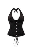 BUM_STUDIO_Satin_Fishbone_Boned_Slim_Adjustable_Tie_Women's_Polyester_Blend_Halter_Tops_829951590746_MISSTT