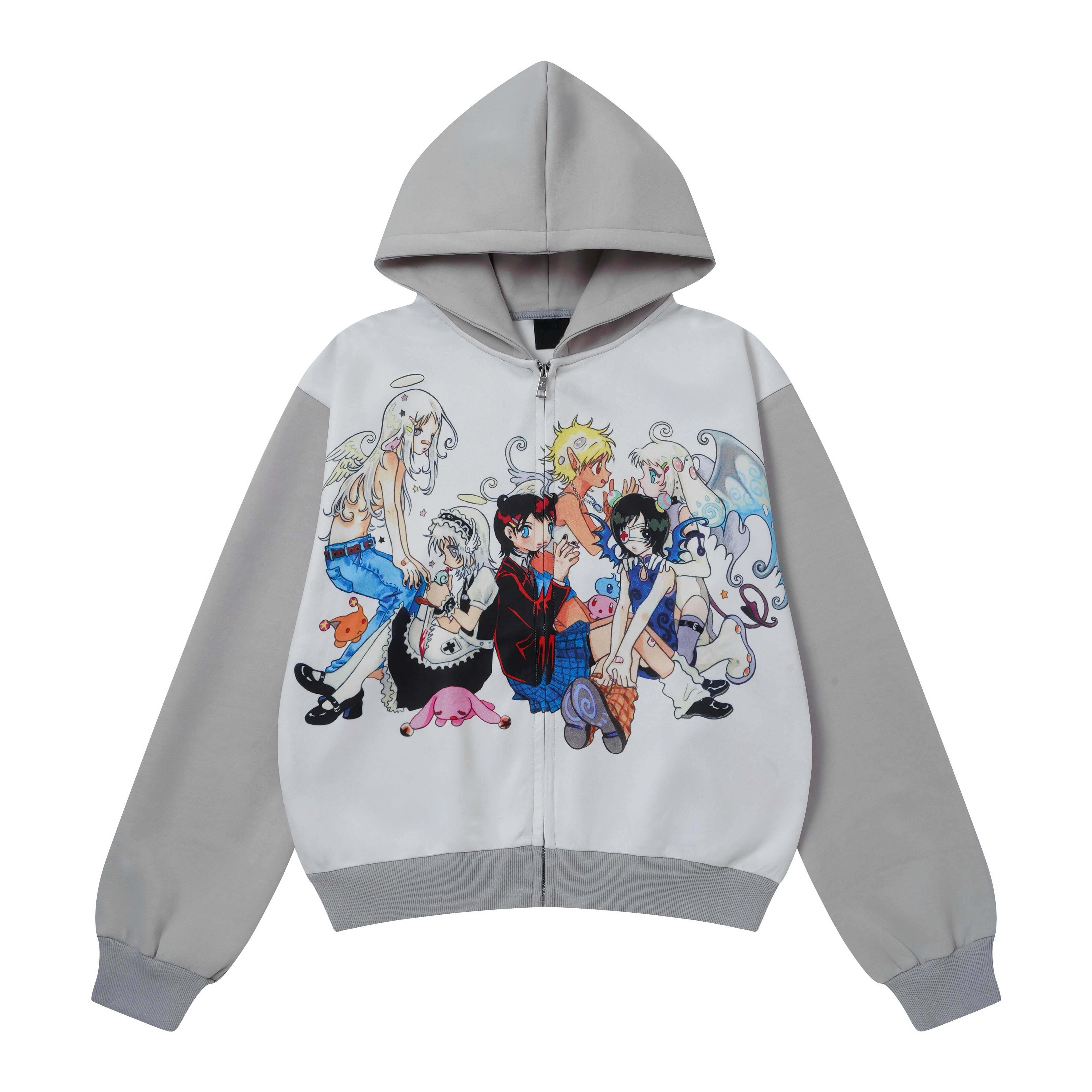 BlackBerry_Angel_Rebel_Cartoon_Graphic_Loose_Fit_Women's_Cotton_Zip-up_Hoodies_1051282389955_MISSTT