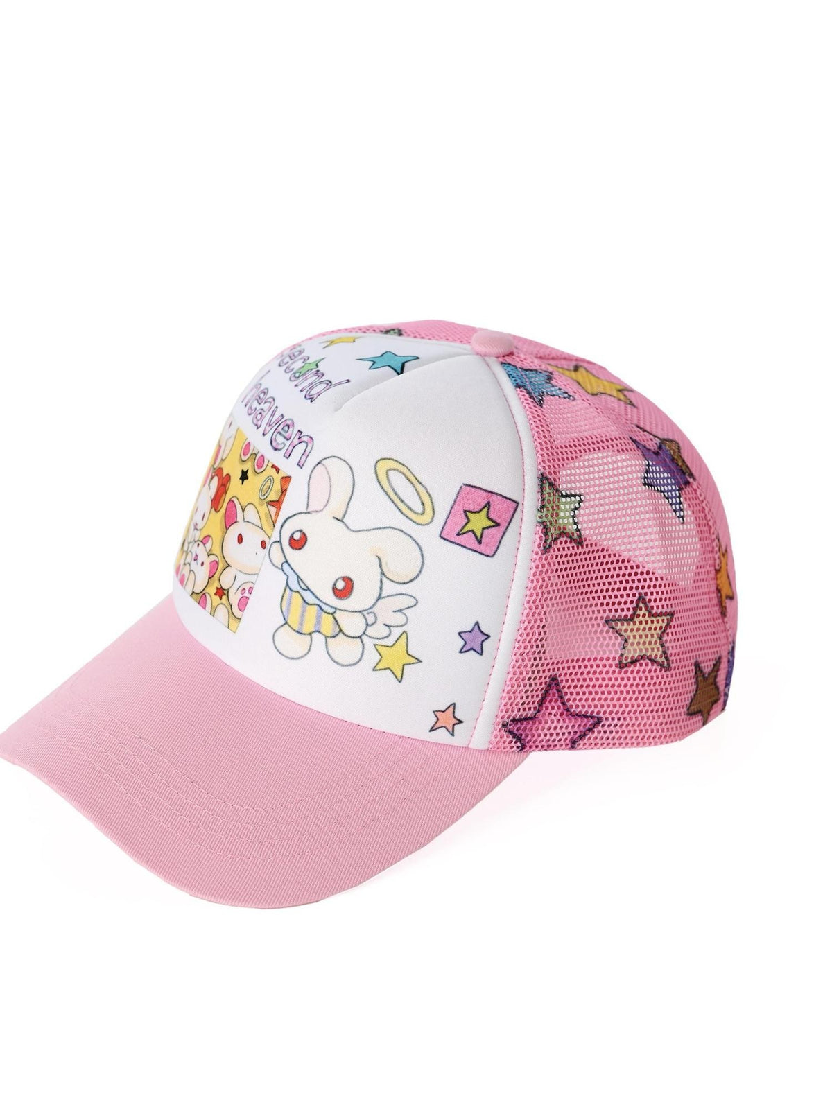 BlackBerry Black Trucker Mesh Back Adjustable Women's Cotton Baseball Caps