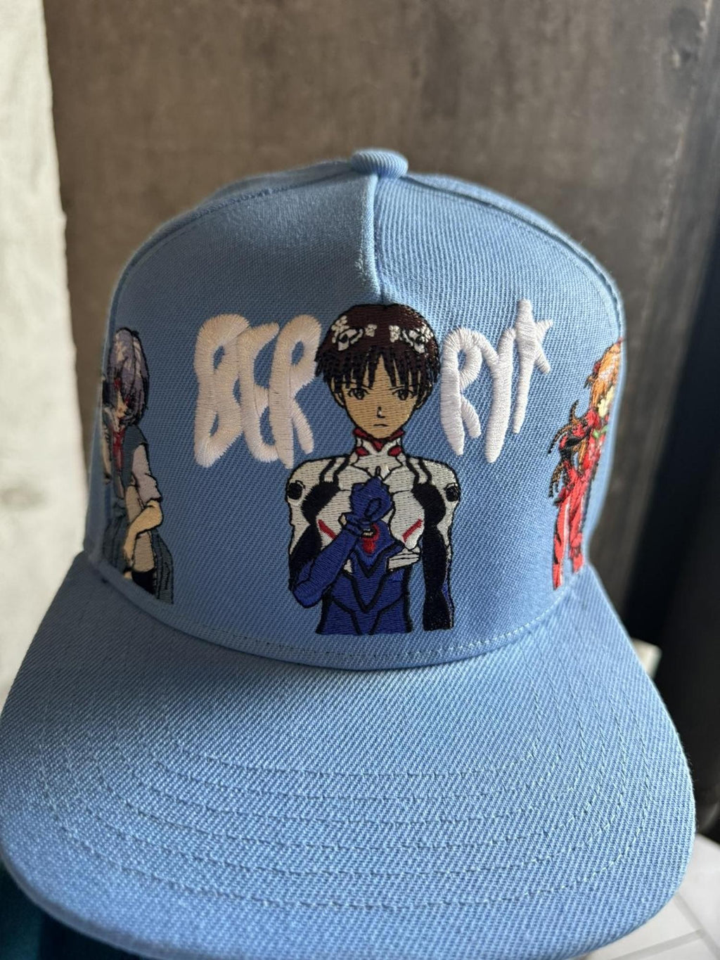 BlackBerry Blue Eva Bootleg Women's Eva Foam Construction Baseball Caps
