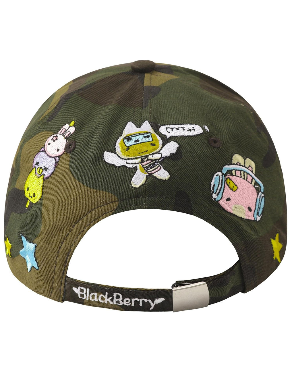 BlackBerry Camouflage Original Adjustable Strap Women's Cotton Baseball Caps