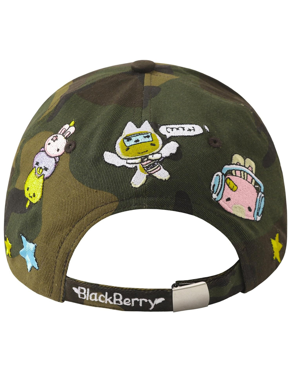 BlackBerry Camouflage Original Adjustable Strap Women's Cotton Baseball Caps