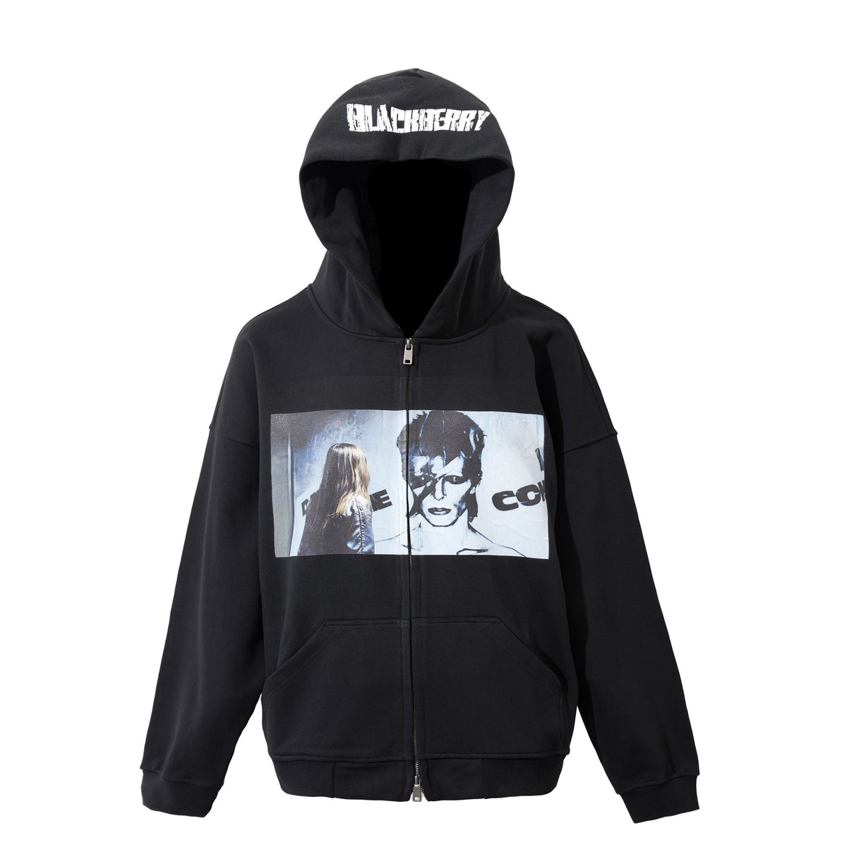 BlackBerry_Dark_Line_Christiane_F_David_Bowie_Portrait_Print_Women's_Zip-up_Hoodies_897105340969_MISSTT