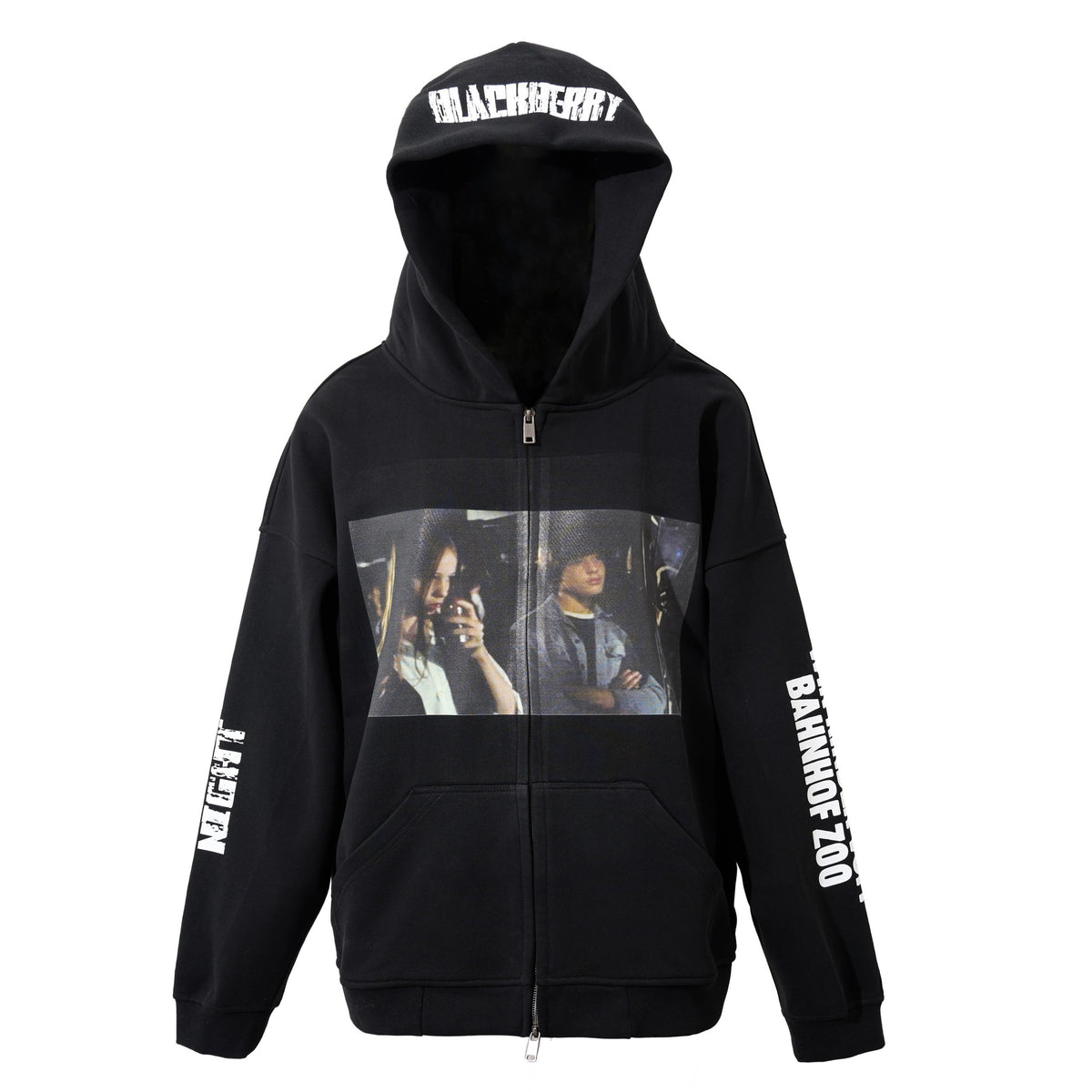 BlackBerry_Dark_Line_Christiane_F_Fallen_Street_Print_Women's_Oversized_Zip-up_Hoodies_896271030335_MISSTT