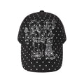 BlackBerry_Green_Apple_Black_Polka_Dot_Cartoon_Women's_Cotton_Baseball_Caps_982547662214_MISSTT
