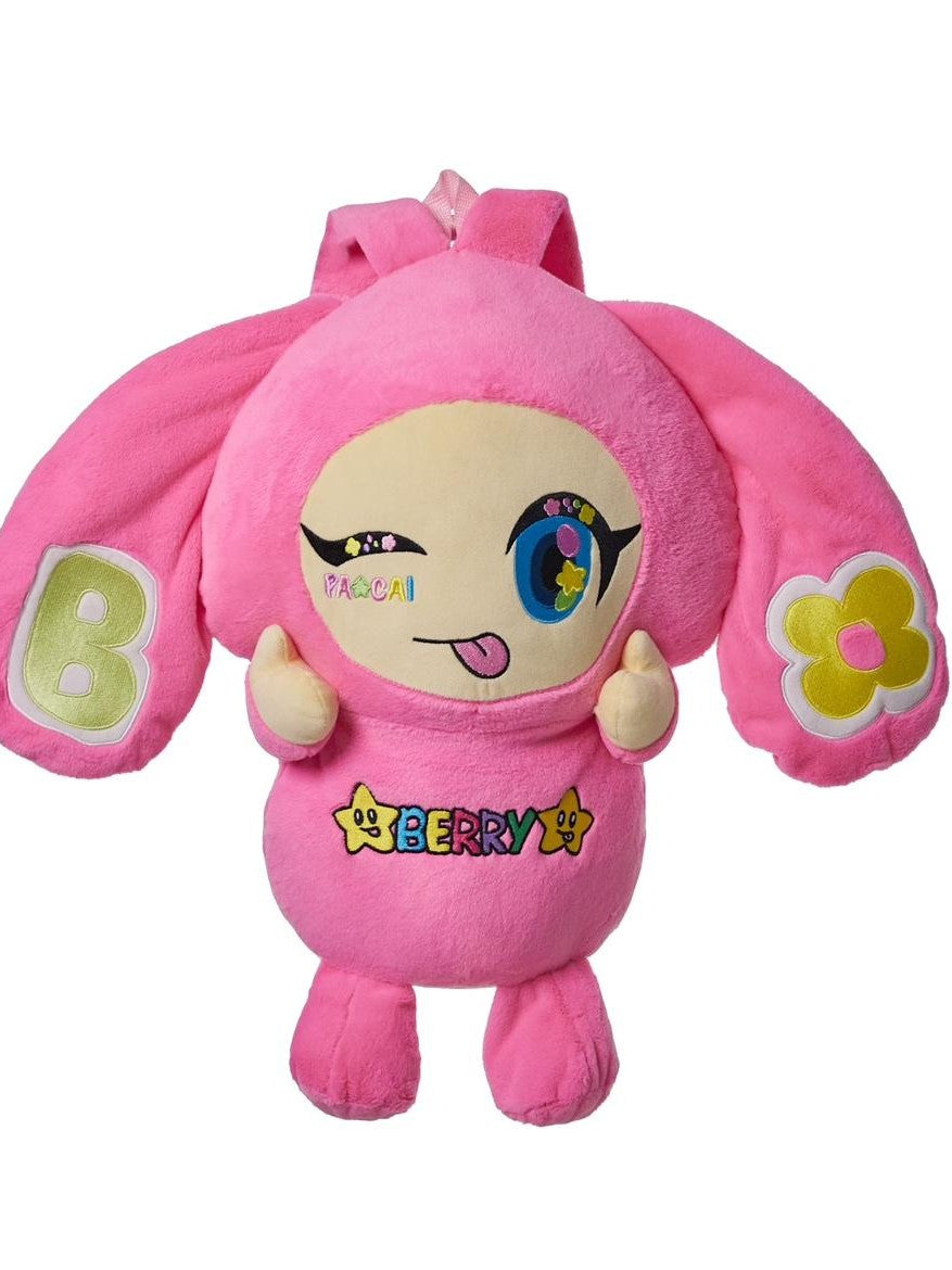 BlackBerry Plush Mini Doll Character Toy Inspired Women's Cotton Backpacks