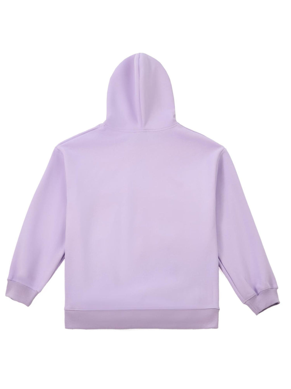 BlackBerry Purple Comic Embroidered Hooded Expression Women's Sweatshirts