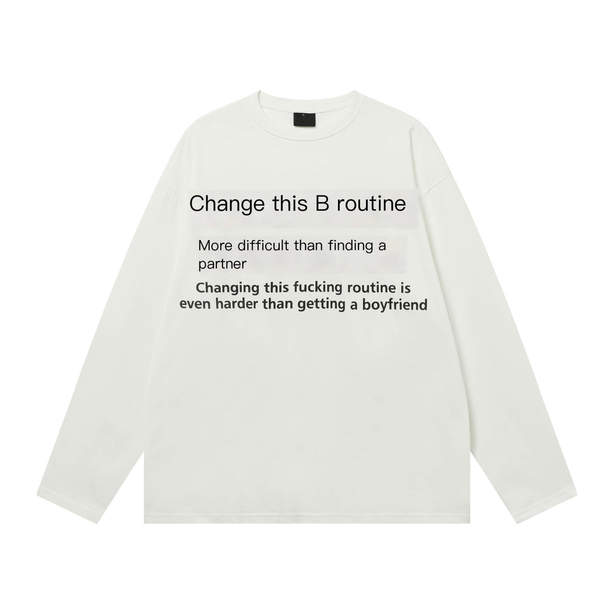 BlackBerry_White_Slogan_Print_Loose_Fit_Women's_100_Percent_Cotton_Long_Sleeve_T-shirts_906390879747_MISSTT