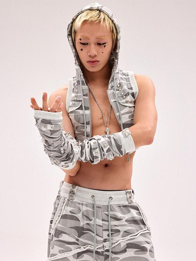 CFIERCE 100% Cotton Slim Fit Streetwear Short Zip Unisex Grey Solid Zipper Jacket