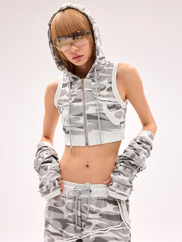 CFIERCE 100% Cotton Slim Fit Streetwear Short Zip Unisex Grey Solid Zipper Jacket