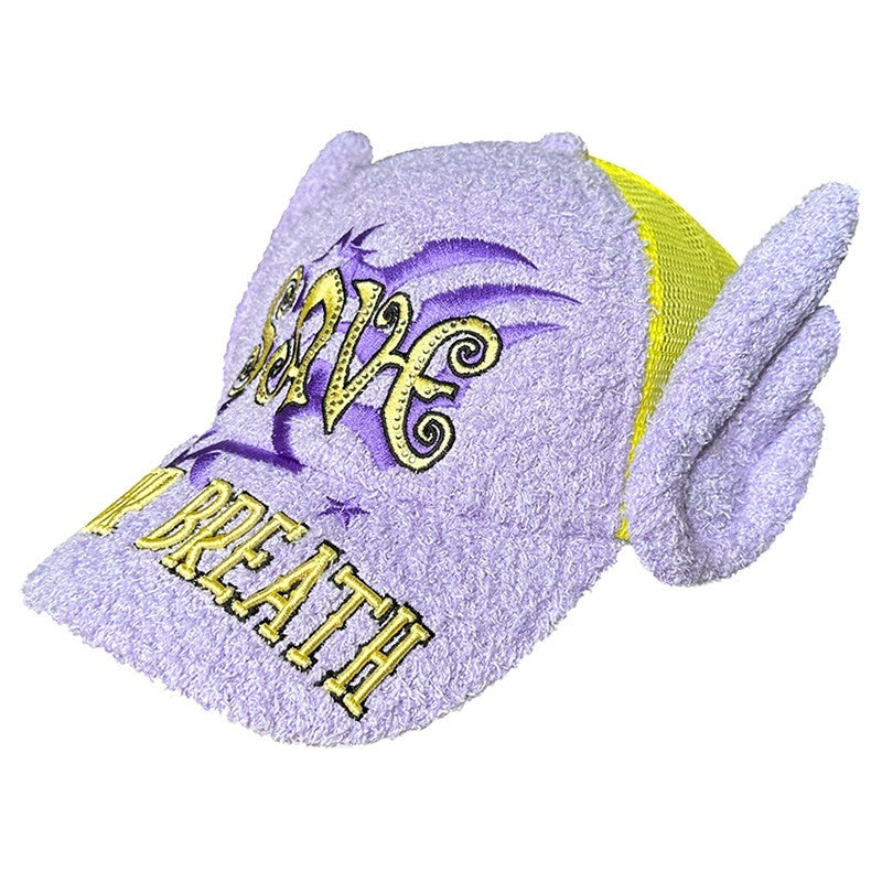 CFIERCE_Adjustable_Fit_Polyester_Street_Style_Unisex_Lightweight_Breathable_Purple_White_MISSTT