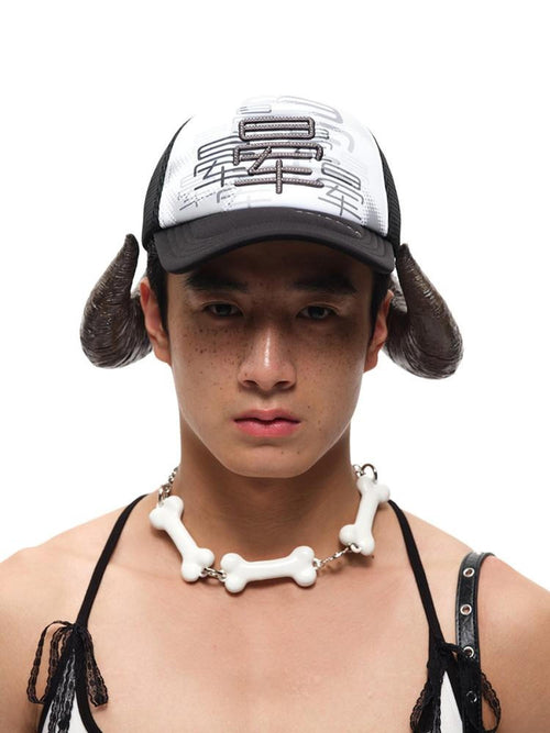CFIERCE Adjustable Polyester Cartoon Geometric Colorblock Casual Unisex Baseball Cap