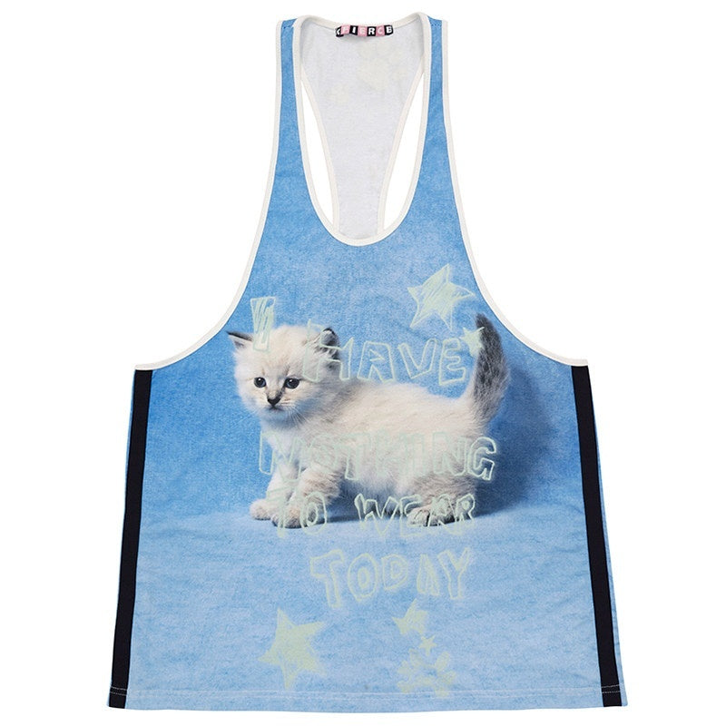 CFIERCE_Cute_Soft_Cotton_Stretch_Mid_Length_Unisex_Layering_Blue_Suspender_背带_MISSTT