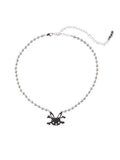 CFIERCE Edgy Punk Copper Chain Unisex Silver Black White Charm Pendant