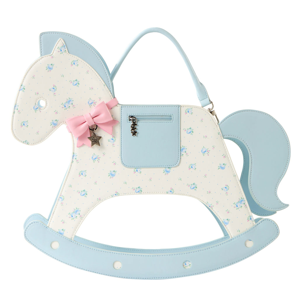 CFIERCE_Floral_Horse_Shaped_Sweet_Edgy_Single_Strap_Zipper_Unisex_Crossbody_Bag_MISSTT