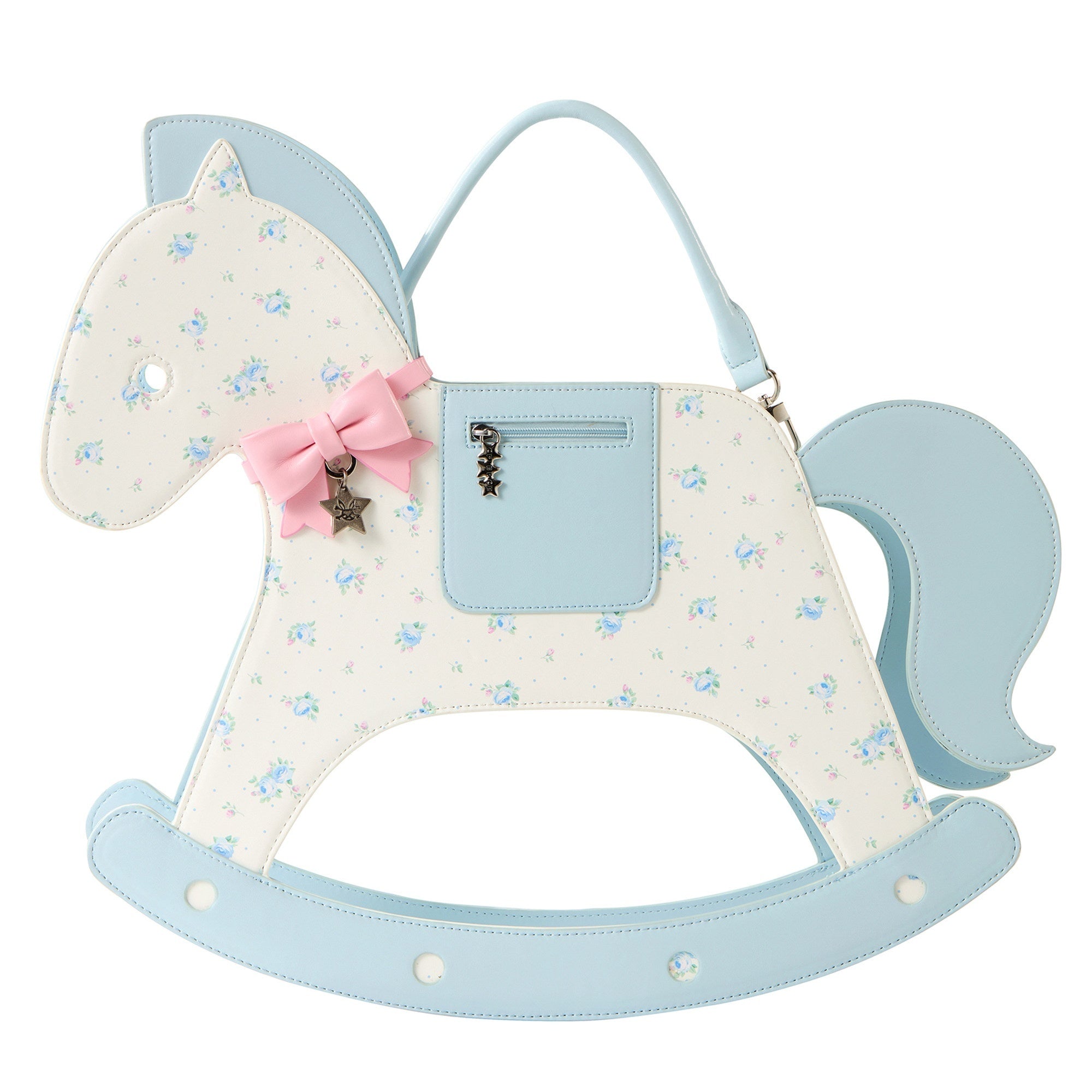 CFIERCE_Floral_Horse_Shaped_Sweet_Edgy_Single_Strap_Zipper_Unisex_Crossbody_Bag_MISSTT