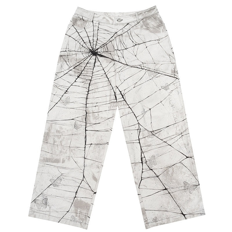 CFIERCE_High_Waist_Cotton_Zipper_Wide_Leg_Loose_Casual_Womens_Black_White_Pants_MISSTT