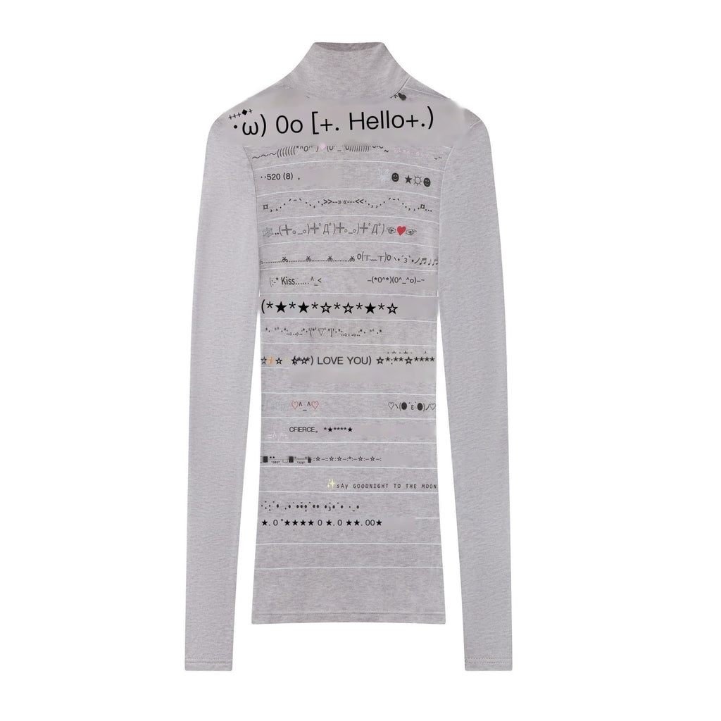 CFIERCE_Lyocell_Wool_Blend_Slim_Fit_Cropped_Turtleneck_Striped_Print_Unisex_Sweater_MISSTT