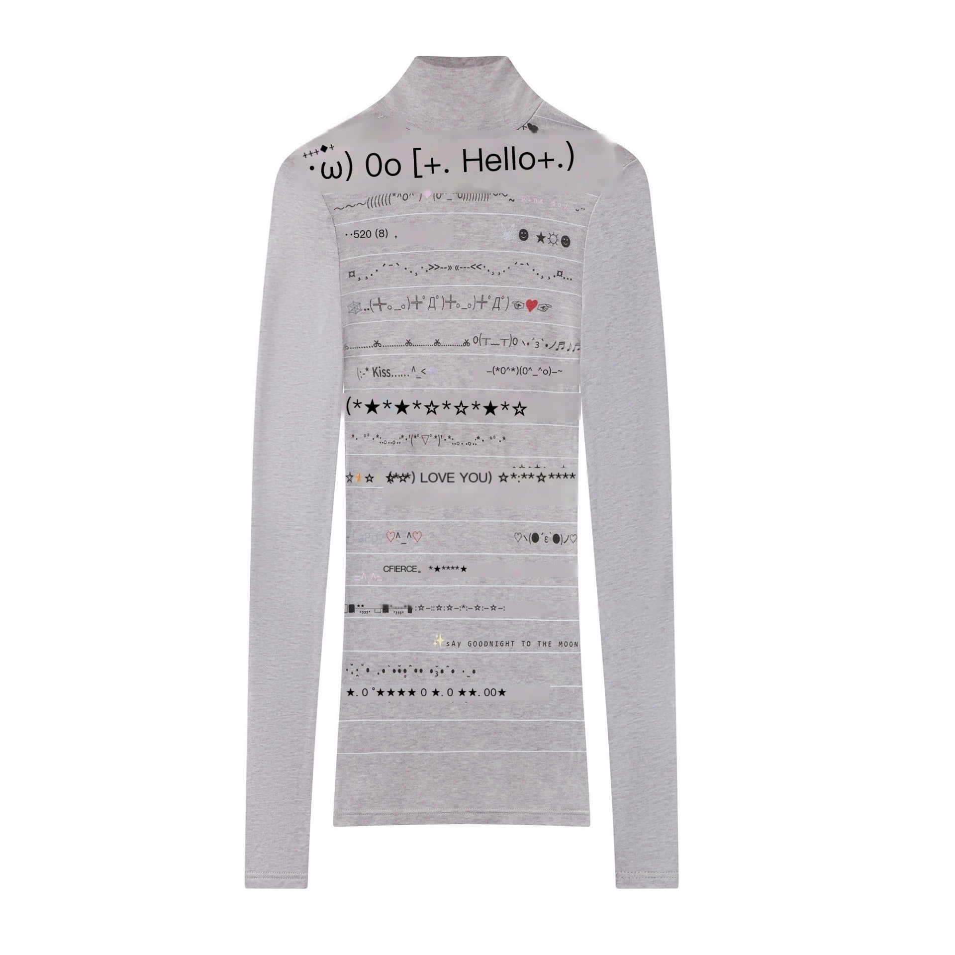 CFIERCE_Lyocell_Wool_Blend_Slim_Fit_Cropped_Turtleneck_Striped_Print_Unisex_Sweater_MISSTT