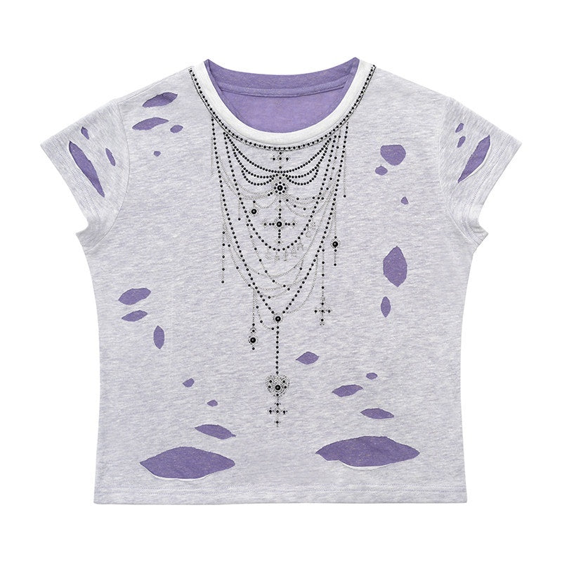 CFIERCE_Moisture_Wicking_Hollowout_Slim_Fit_Commuter_Unisex_Cross_Print_T_Shirt_MISSTT