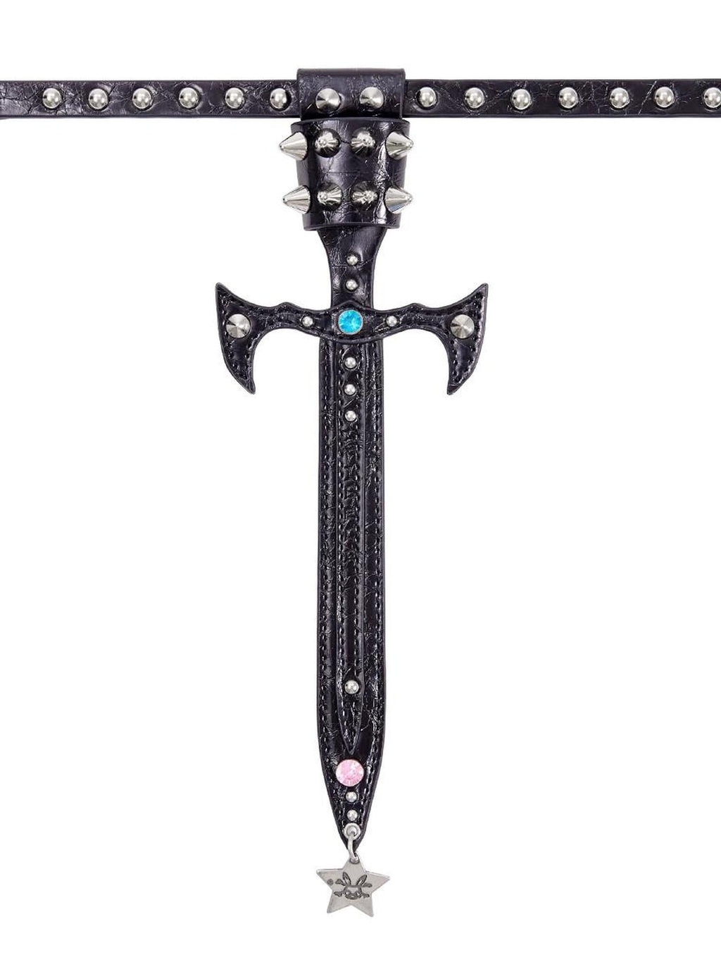 CFIERCE Original Design Leather Chain Zircon Inlay Multicolor Unisex Elegant 饰品
