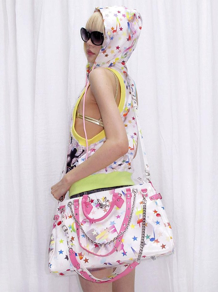 CFIERCE Original Design Pink Zipper Unisex Casual Streetwear Lightweight Jacket