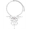 CFIERCE_Original_Elegant_Single_Layer_Brass_Chain_Zirconia_Silver_Adult_Jewelry_饰品_MISSTT