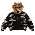 CFIERCE_Oversized_Leopard_Print_Hooded_Zipper_Cotton_Blend_Commuter_Women_Black_Cardigan_MISSTT
