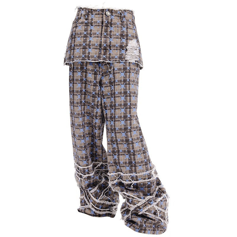 CFIERCE_Pure_Cotton_Low_Waist_Modern_Khaki_Relaxed_Fit_Youth_Casual_Wide_Leg_Pants_MISSTT