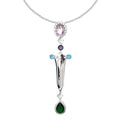 CFIERCE_Silver_Zircon_Brass_Chain_Minimalist_Adjustable_Necklace_For_Teens_Adults_饰品_MISSTT