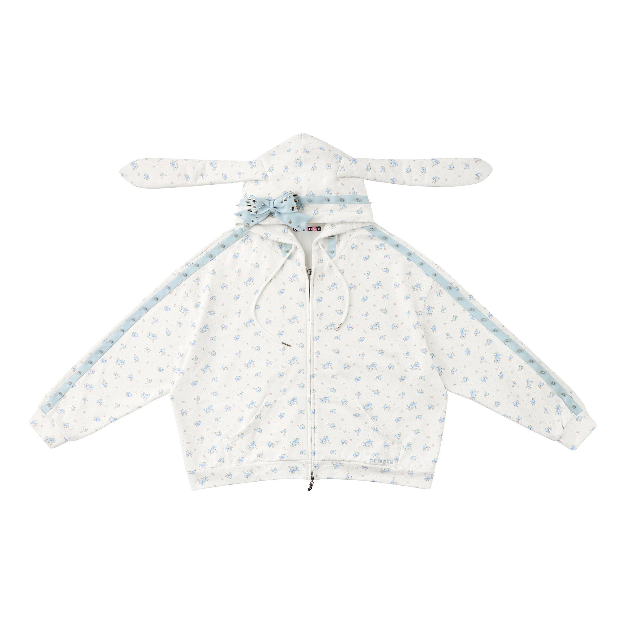 CFIERCE_Soft_100_Percent_Cotton_Floral_Loose_Fit_Hooded_Zipper_Unisex_Pullover_MISSTT