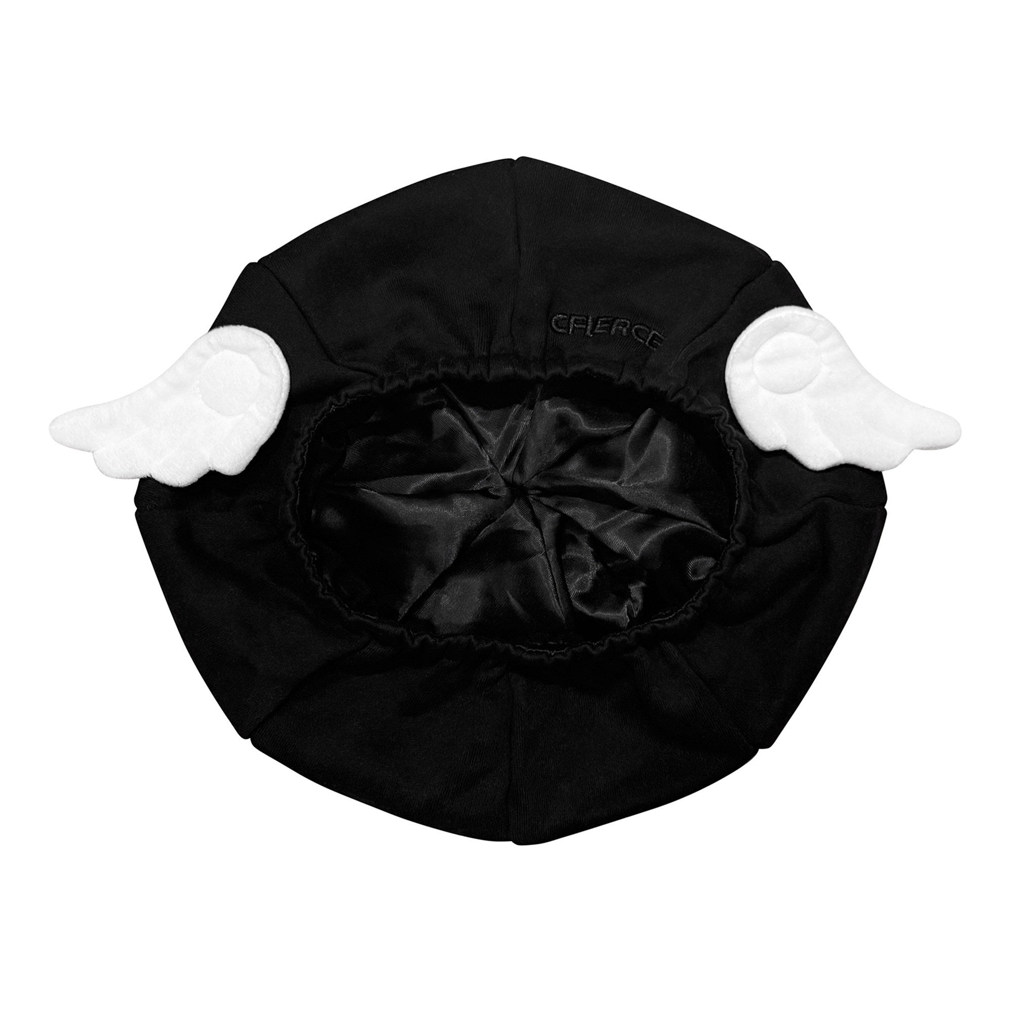CFIERCE_Soft_Cotton_Lightweight_Letter_Print_Round_Top_Fresh_Style_Unisex_Black_Beret_MISSTT
