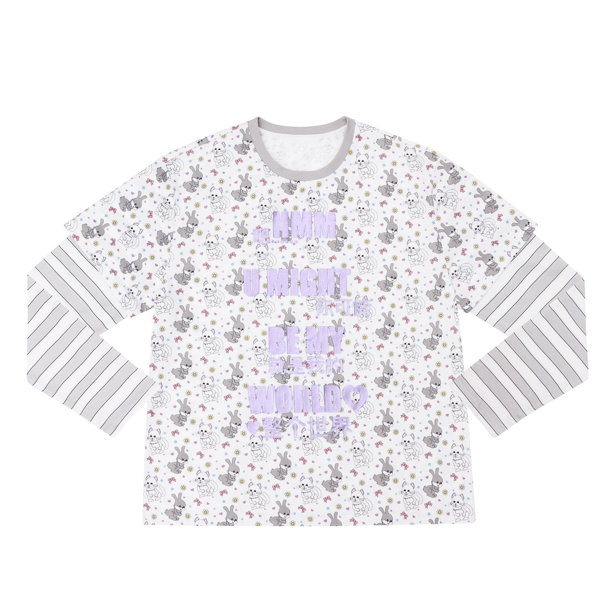 CFIERCE_Soft_Cotton_Loose_Casual_Long_Sleeve_Crew_Neck_Letter_Print_Unisex_Purple_Blue_MISSTT