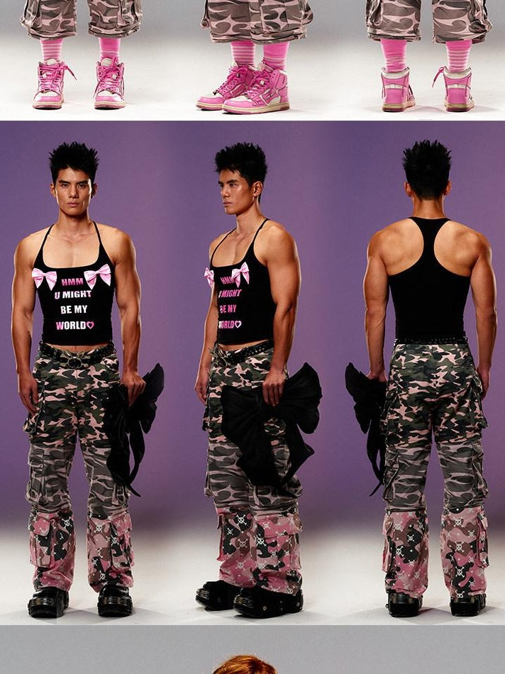 CFIERCE Soft Cotton Stretch Slim Curve Casual Unisex Layering Black Tank Vest