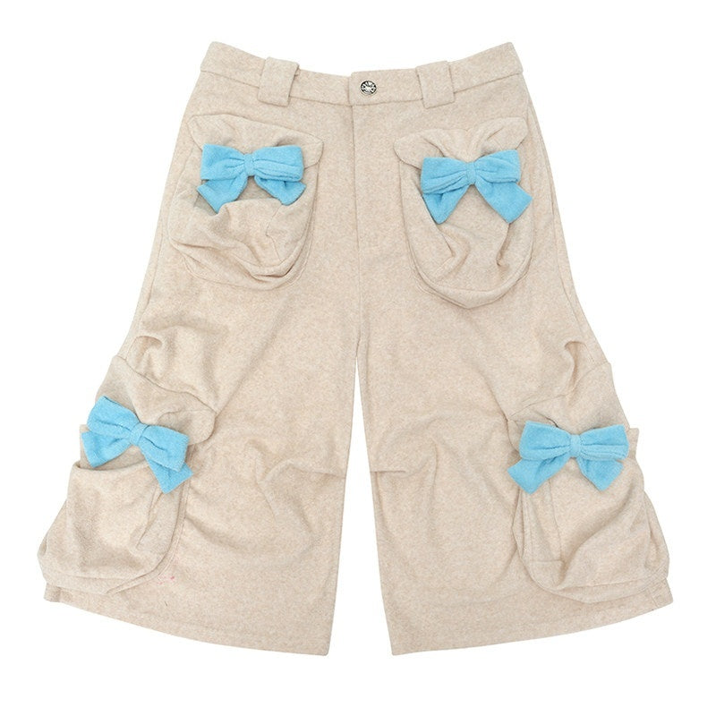 CFIERCE_Stretch_Cotton_Blend_Casual_Relaxed_Natural_Waist_Teen_Unisex_Beige_Cargo_Pants_MISSTT