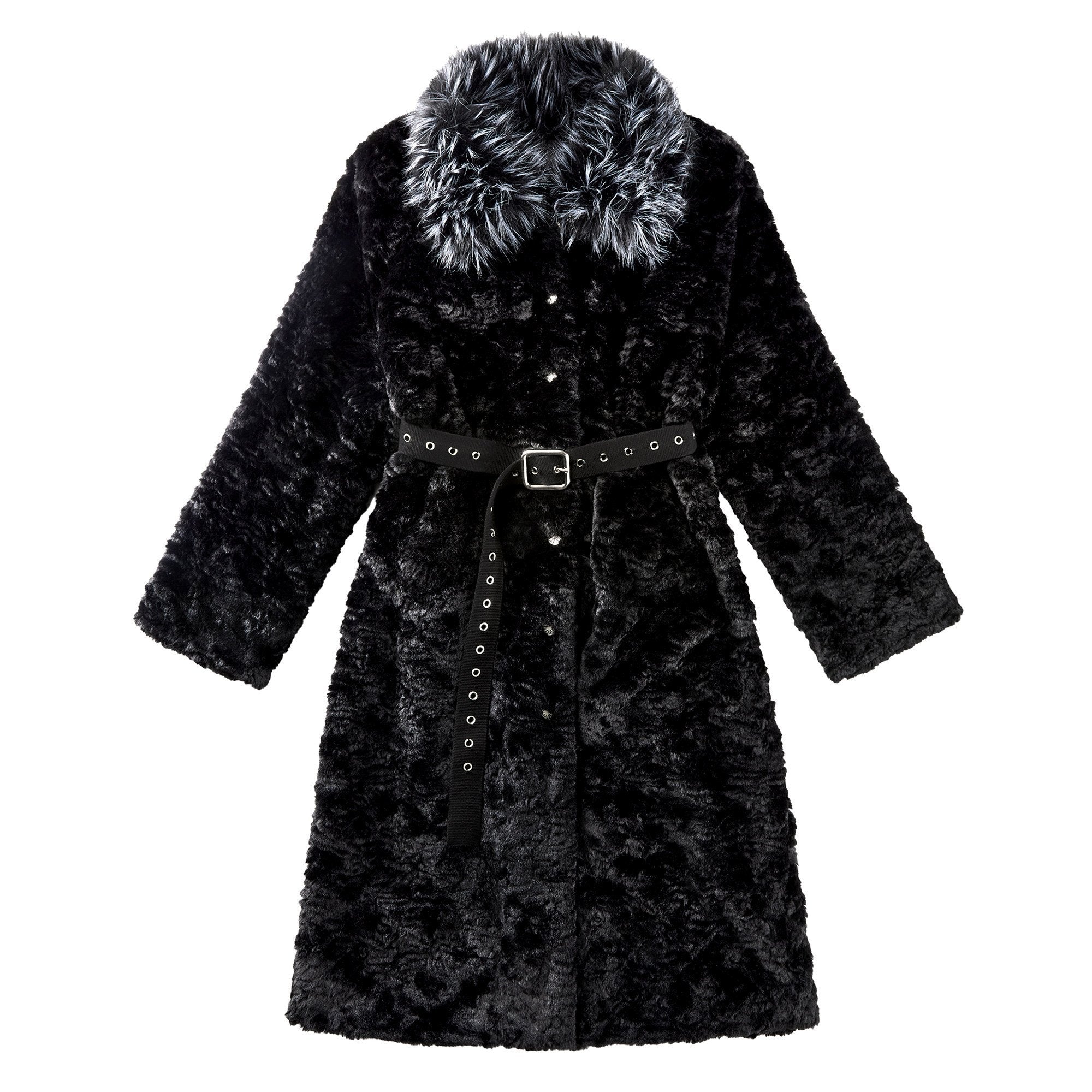 CFIERCE_Thick_Fur_Collar_Mid_Length_Casual_Unisex_Black_Insulated_Puffer_Coat_MISSTT