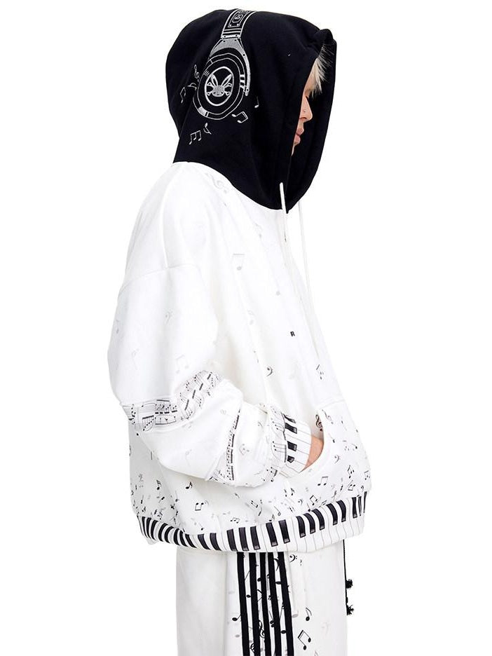 CFIERCE White Cropped Stand Collar Zipper Loose Cotton Blend Street Cardigan